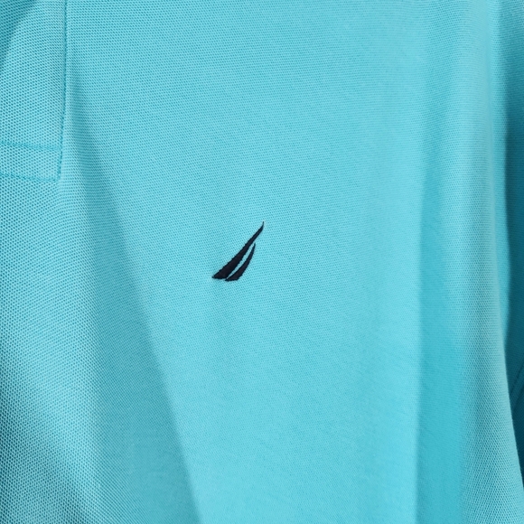 Nautica Men's Blue Polo Shirt - Picture 6 of 7